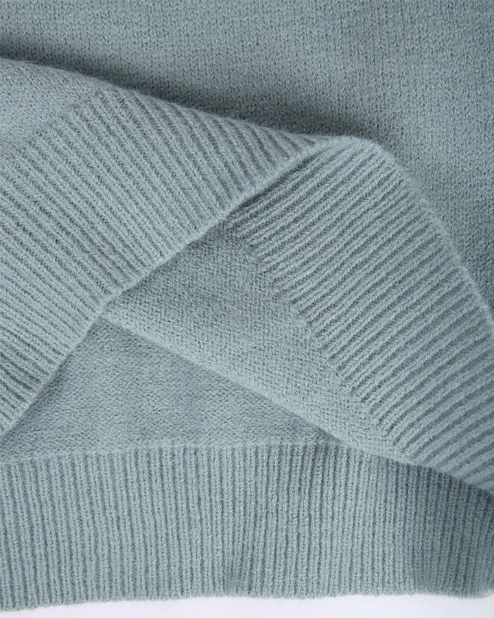 Boho Strickpullover Damen Warm