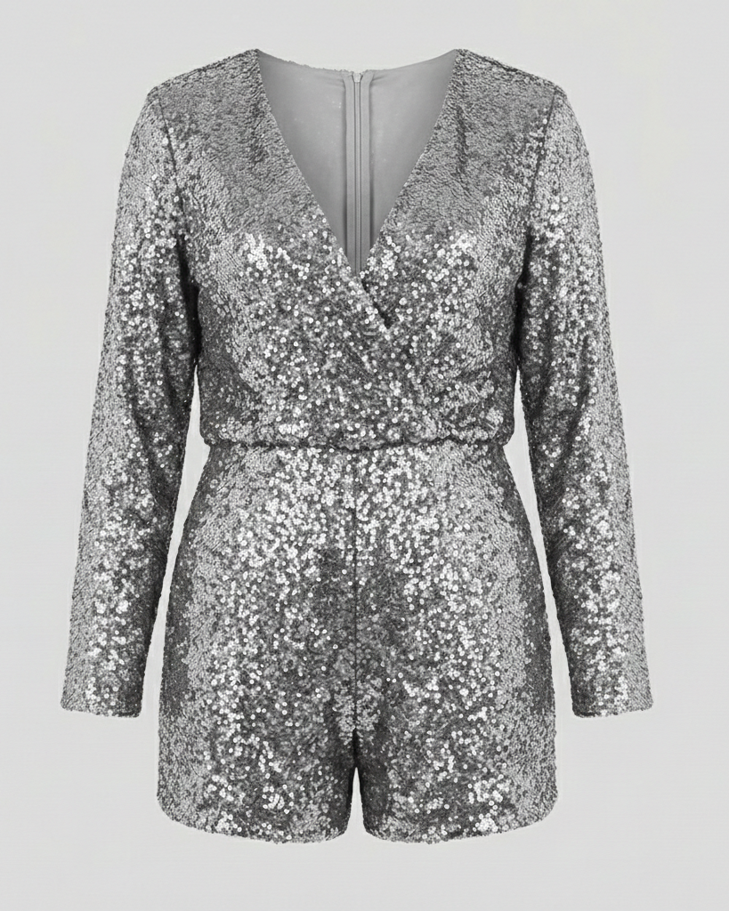 Glitzer Damen Funktionsoverall