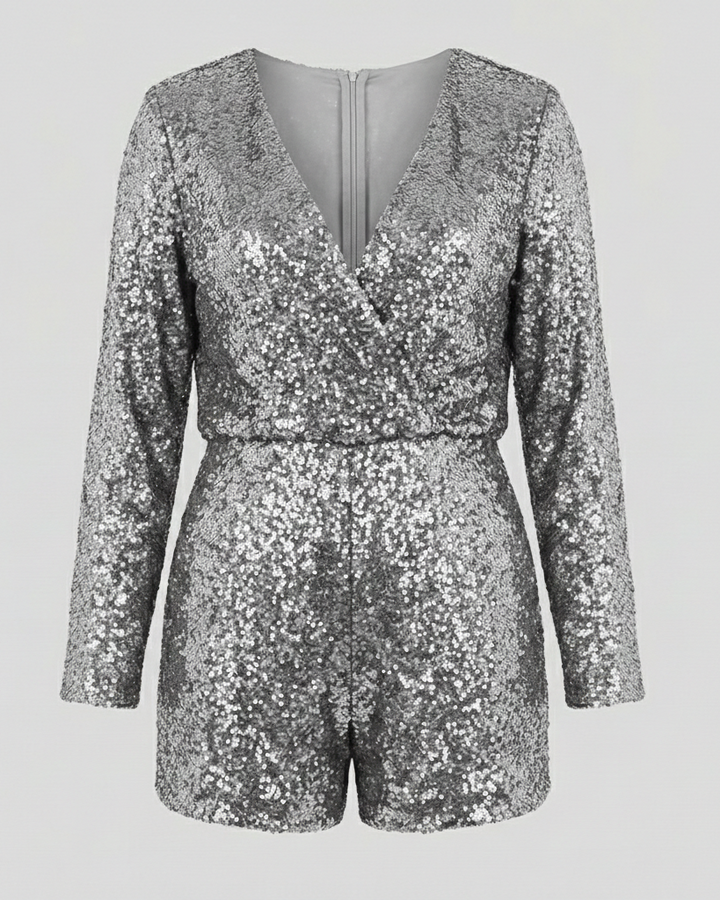 Glitzer Damen Funktionsoverall