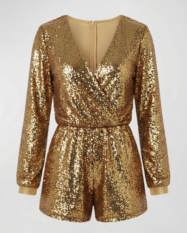 Glitzer Damen Funktionsoverall