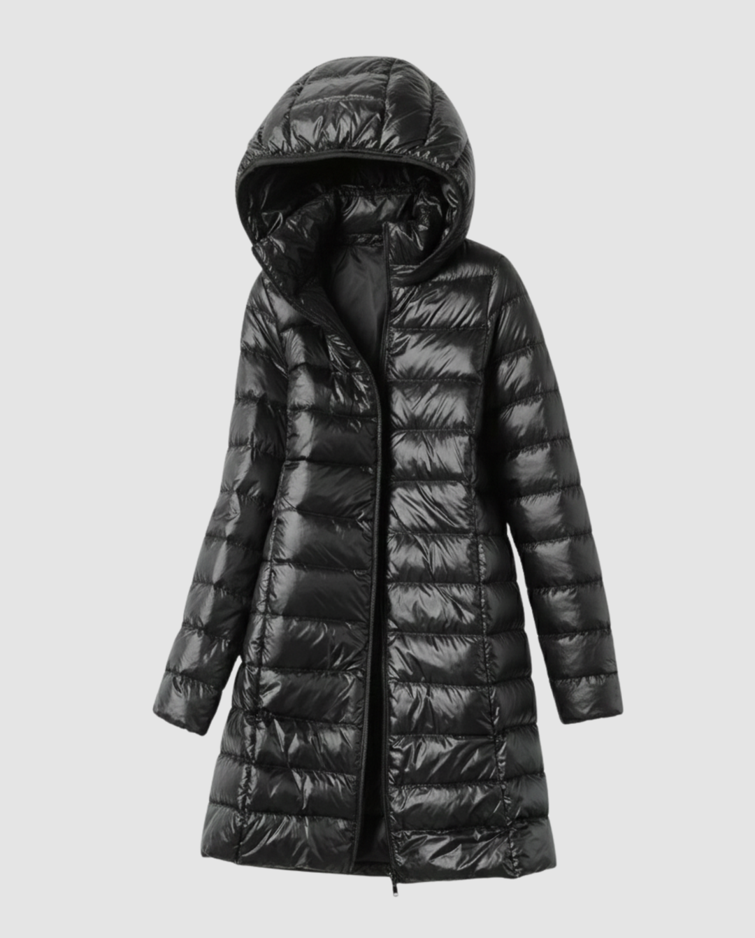 Damen Ultraleichte Daunenjacke mit Kapuze