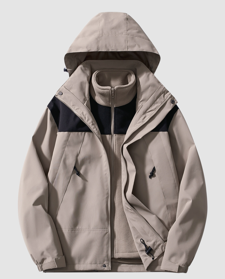 Warme Damen Winterjacke Fleece