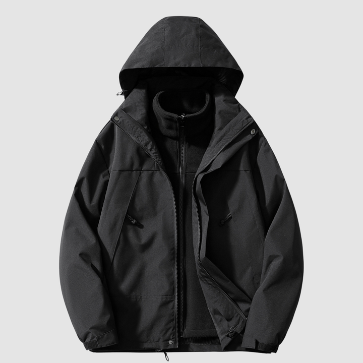 3-in-1 Fleece Winterjacke Komfort
