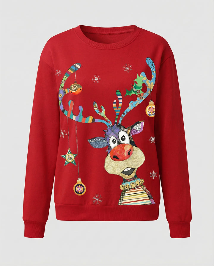 Gemütlicher Festpullover Damen Winter