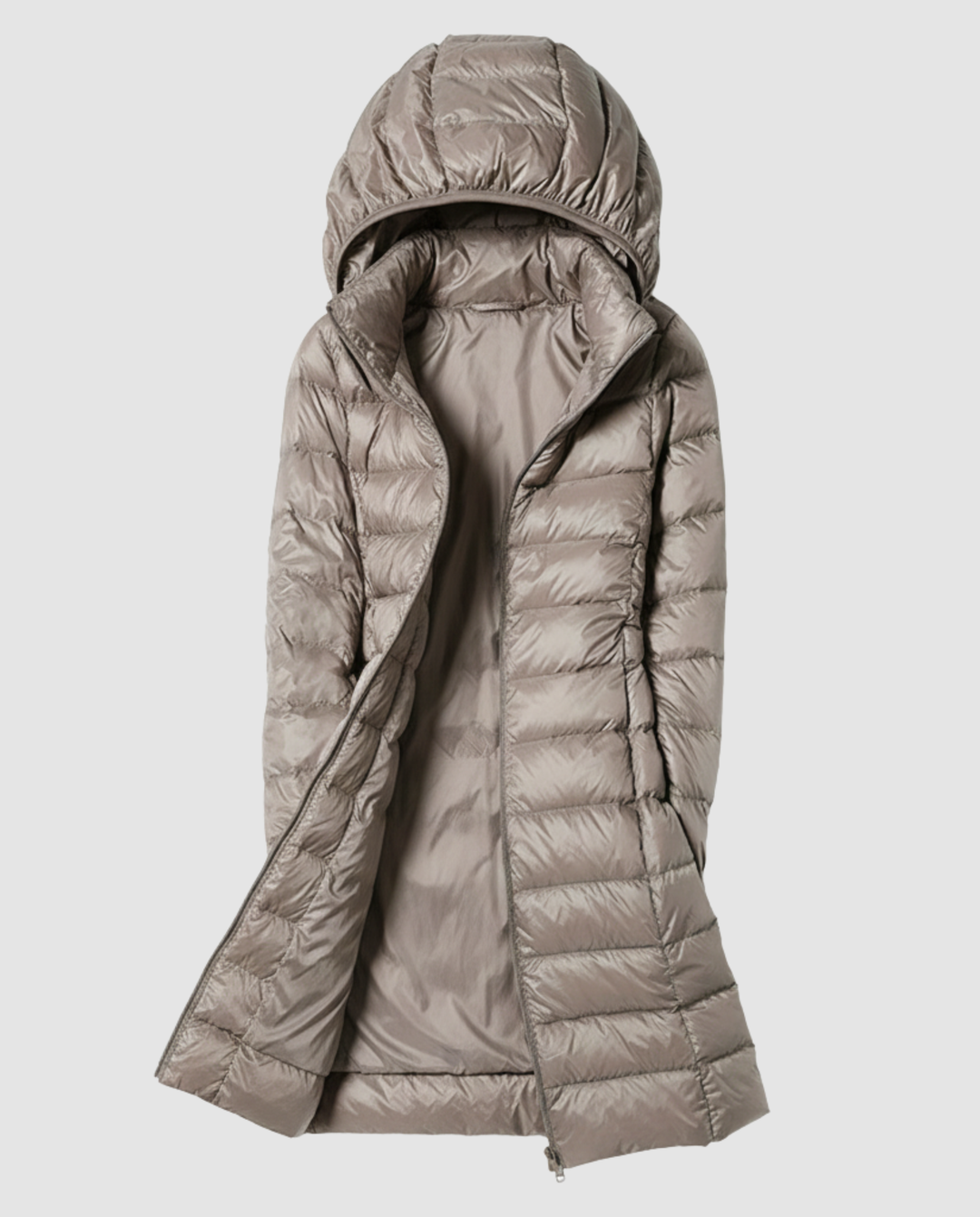 Warme Pelzkragen Damenjacke