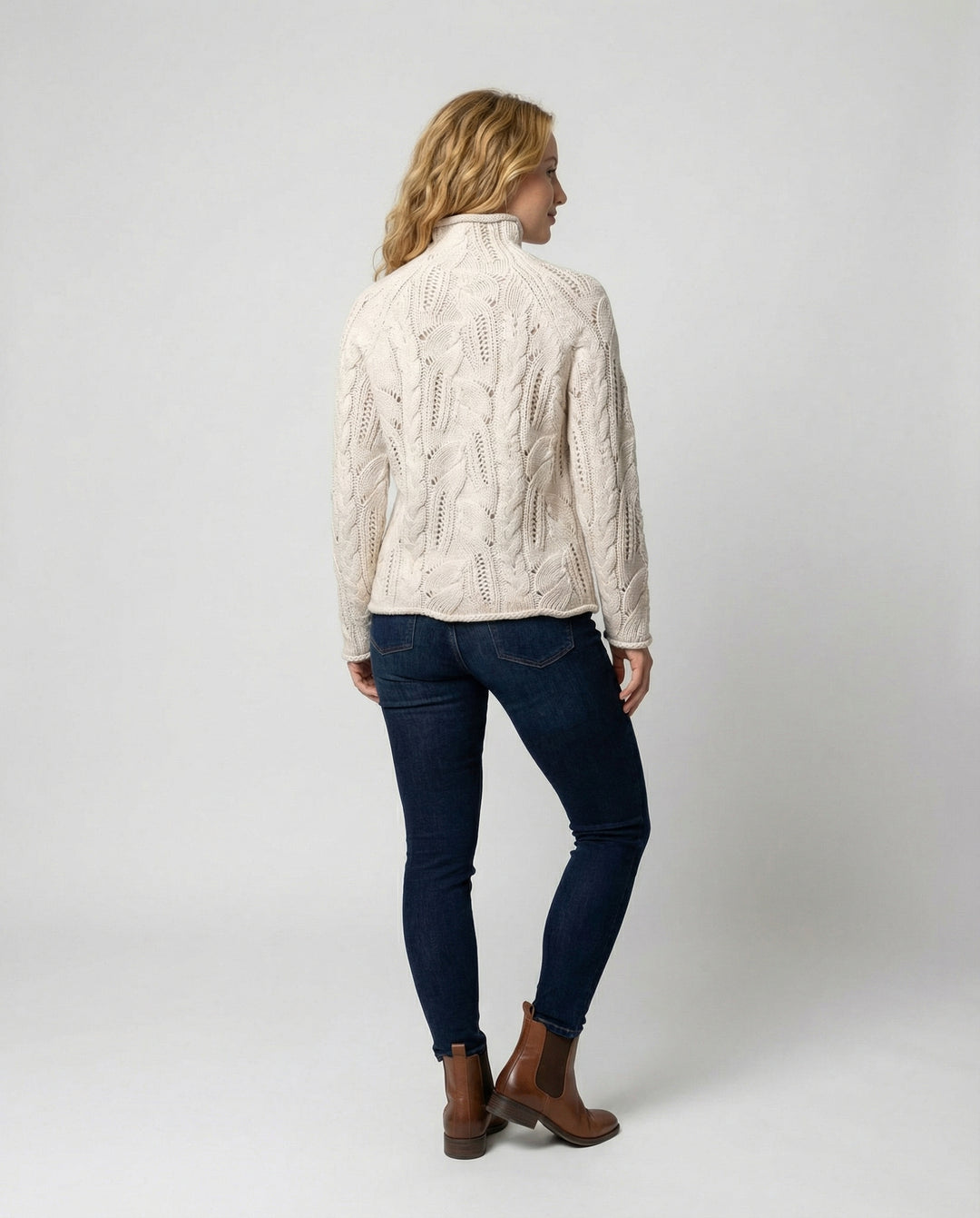 Weicher Kaschmirpullover Damen