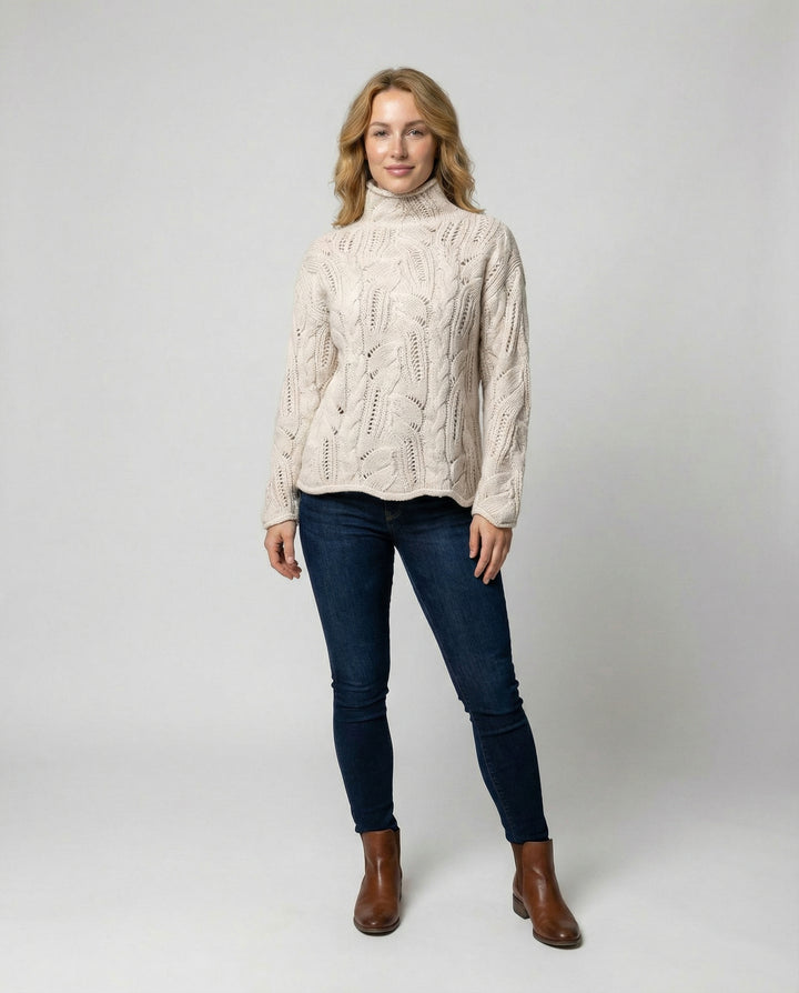 Weicher Kaschmirpullover Damen