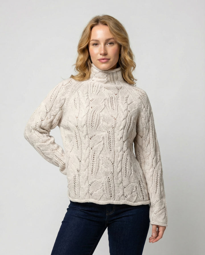 Weicher Kaschmirpullover Damen