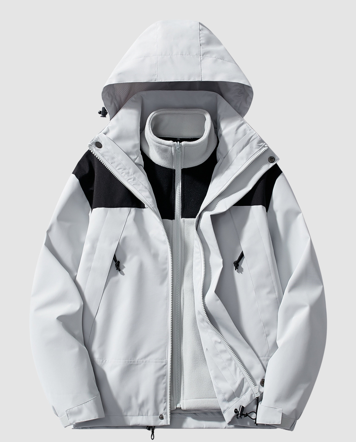 Warme Damen Winterjacke Fleece