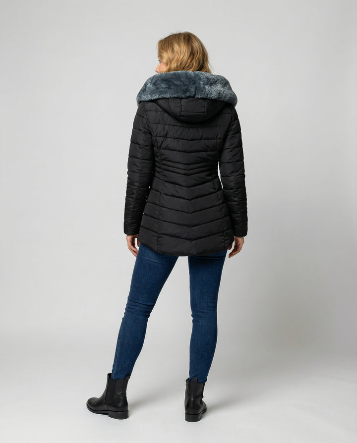Lange Winterjacke Damen