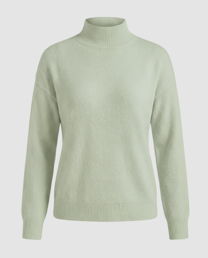 Eleganter Rollkragenpullover Damen