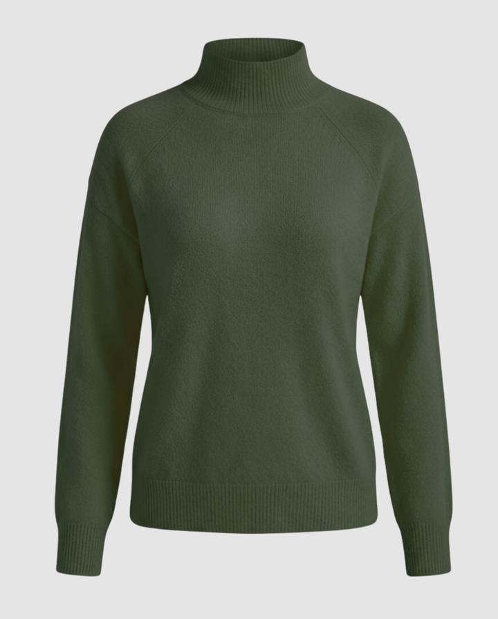 Eleganter Rollkragenpullover Damen