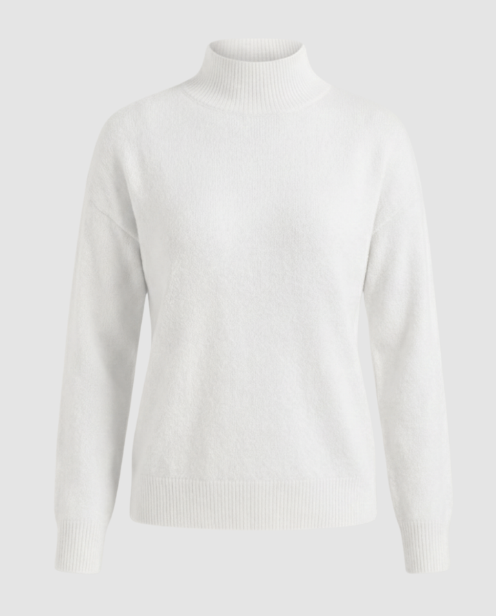 Eleganter Rollkragenpullover Damen