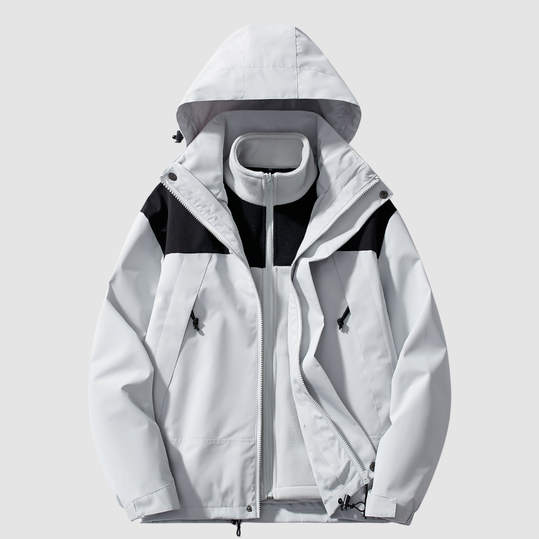 3-in-1 Fleece Winterjacke Komfort