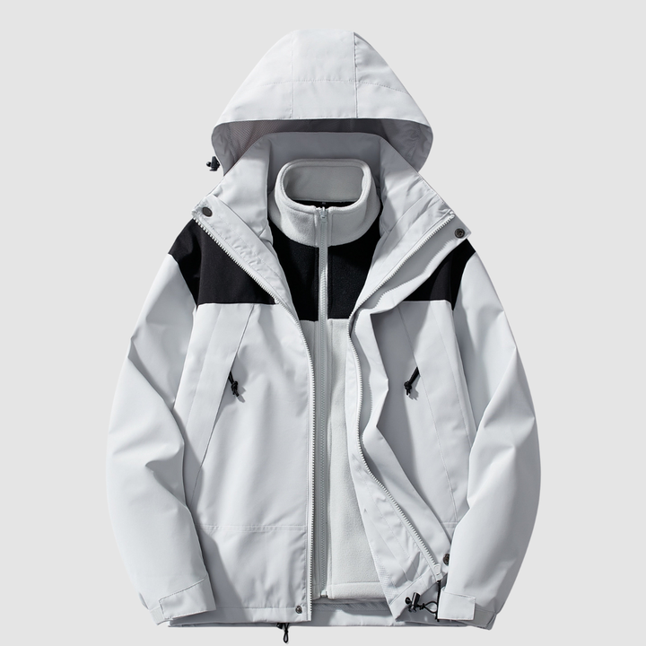 3-in-1 Fleece Winterjacke Komfort