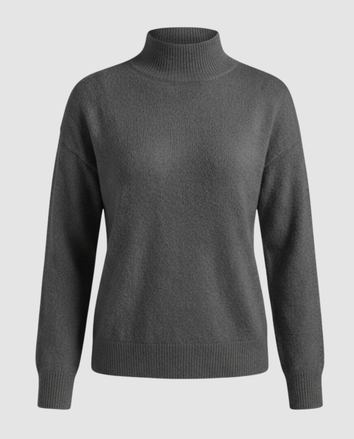 Eleganter Rollkragenpullover Damen