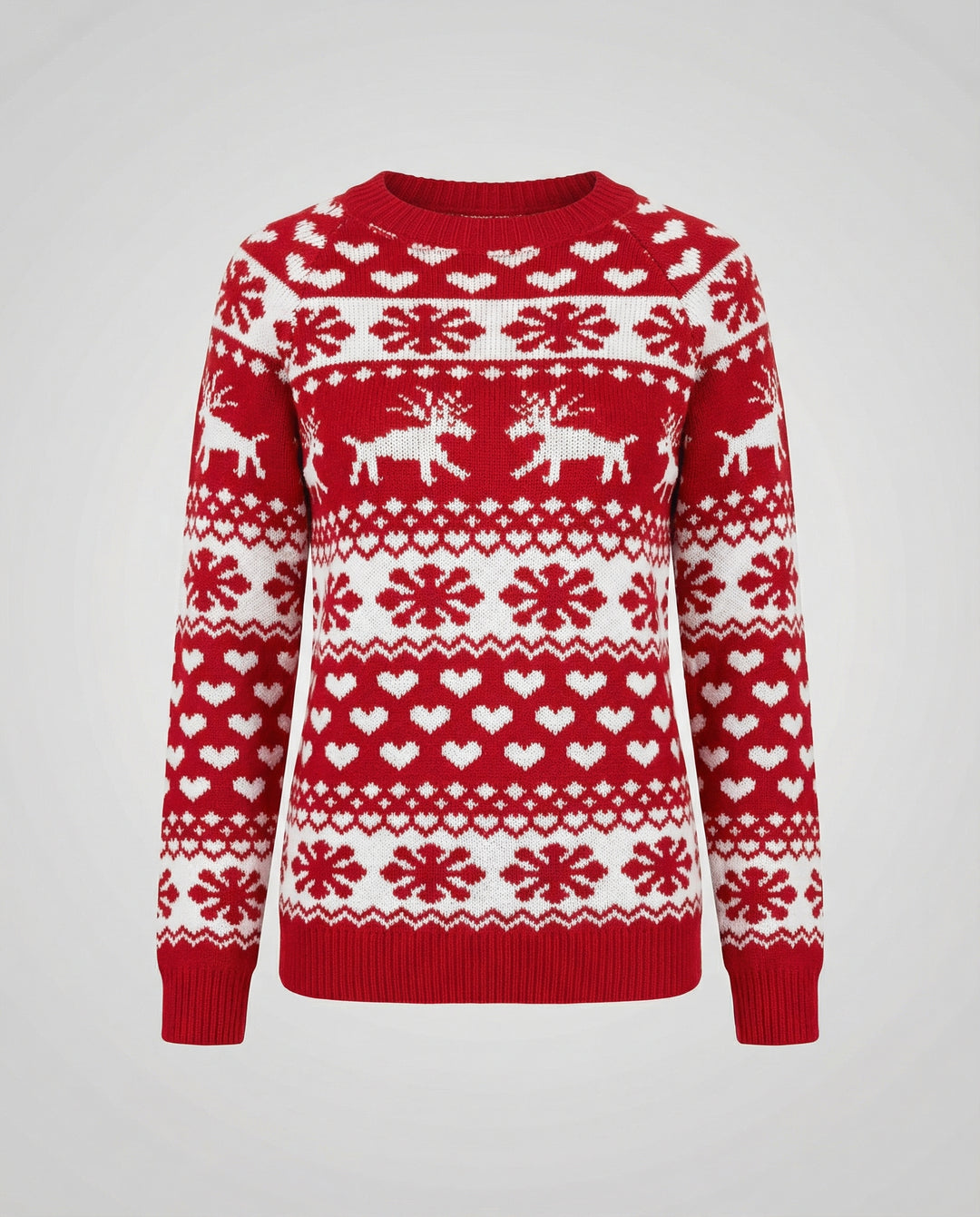 Eleganter Weihnachtspullover Damen