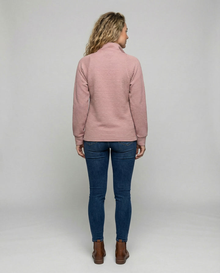 V-Ausschnitt Pullover Damen