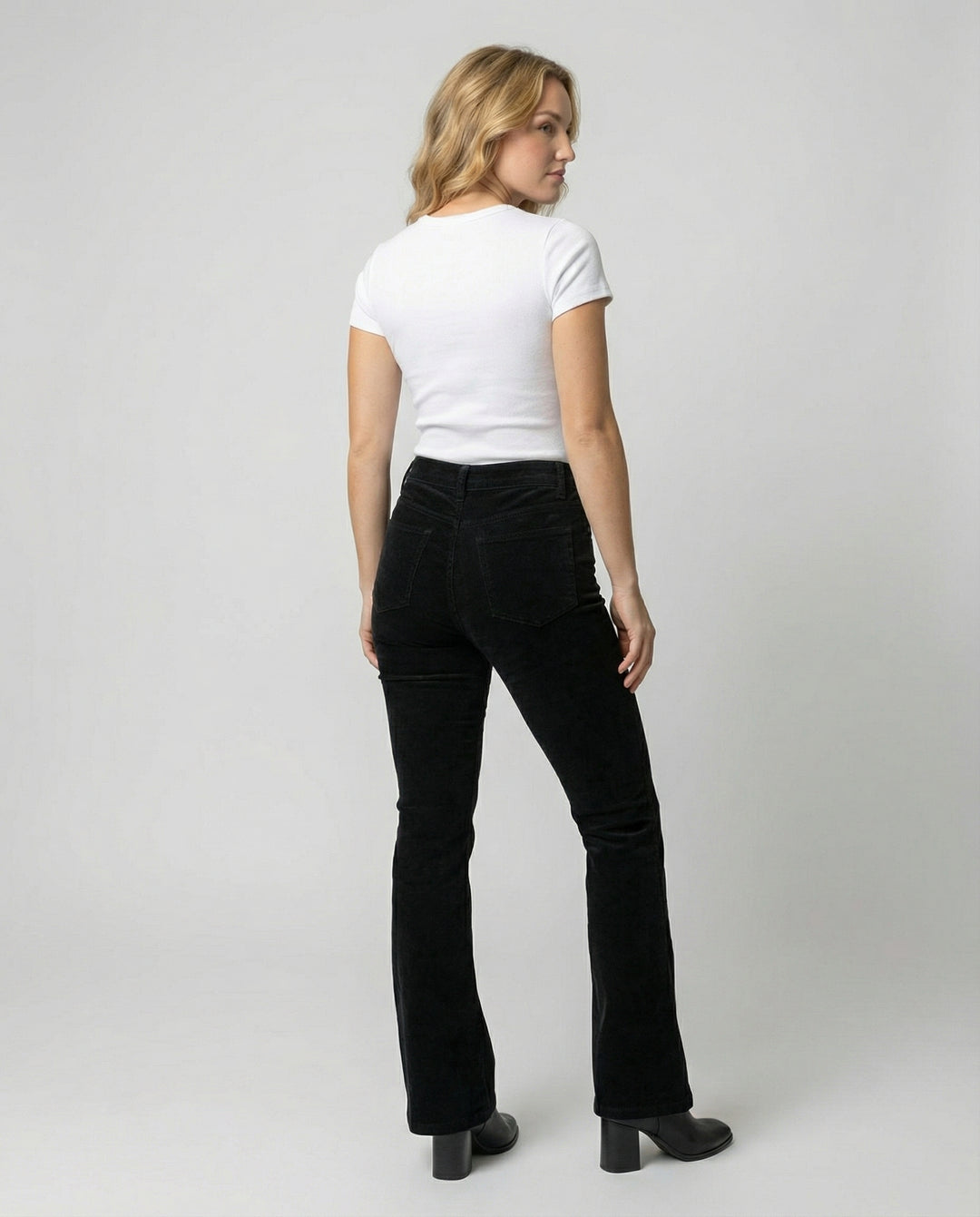 Bequeme Cord Schlaghose Damen