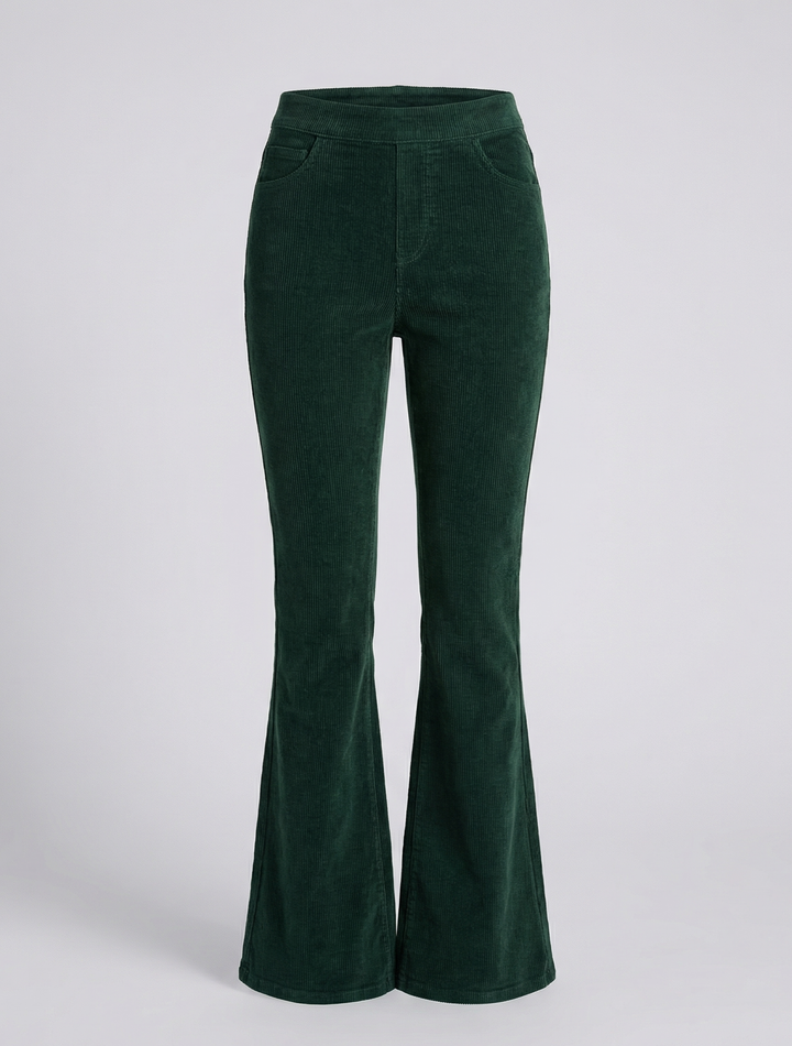 Bequeme Cord Schlaghose Damen