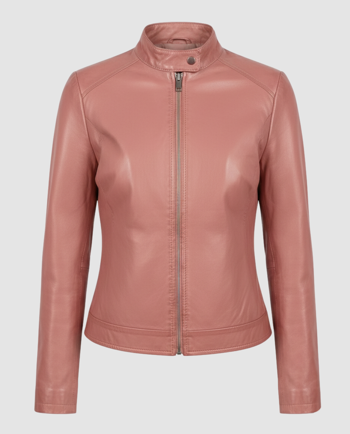 Elegante Lederjacke Damen