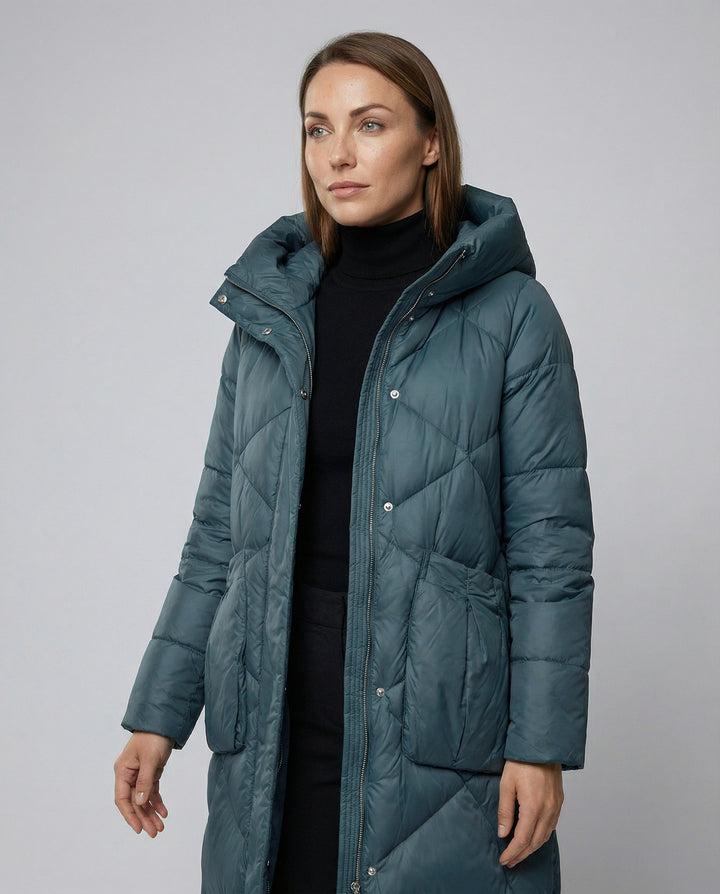Lässiger Damen Kapuzenmantel