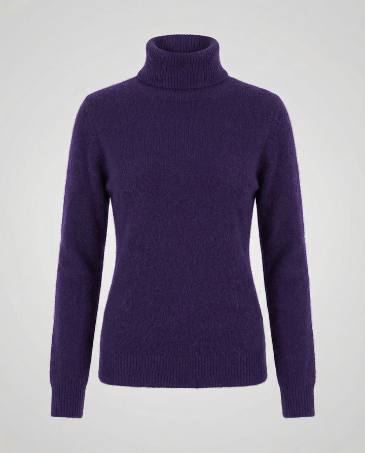 Weicher Cashmere Rollkragen Damen