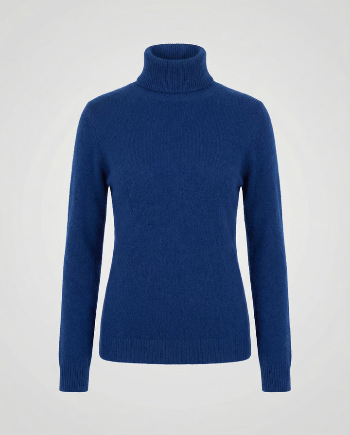 Weicher Kaschmir Rollkragenpullover Damen