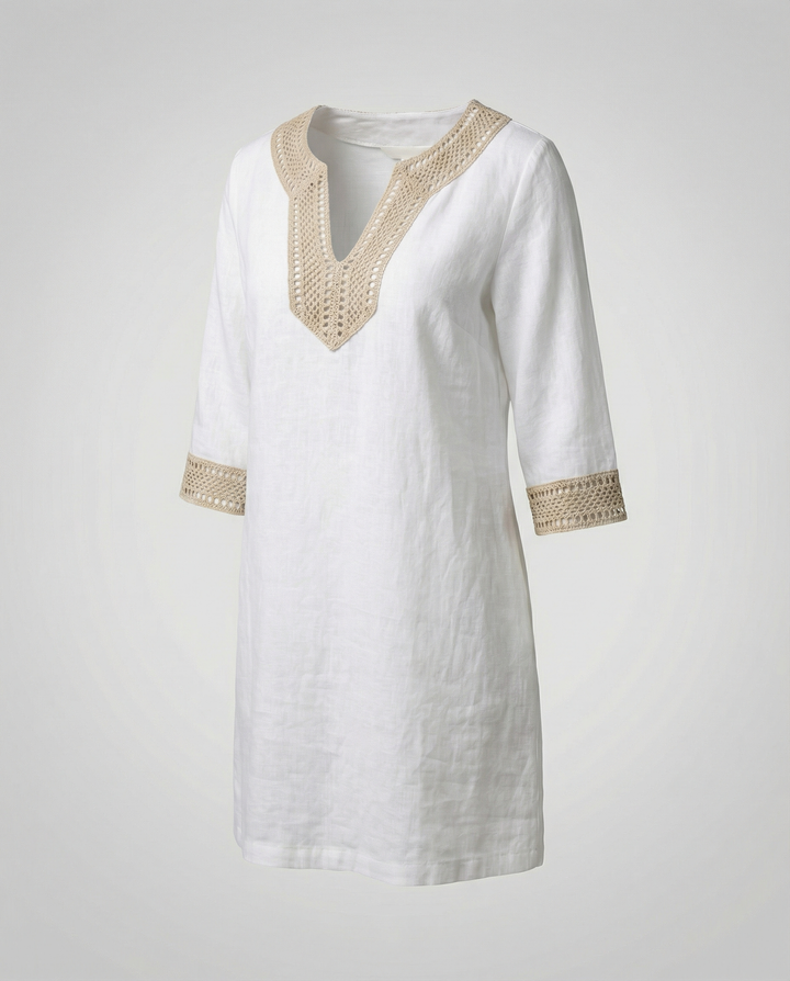 Lässiges Baumwollkleid Damen
