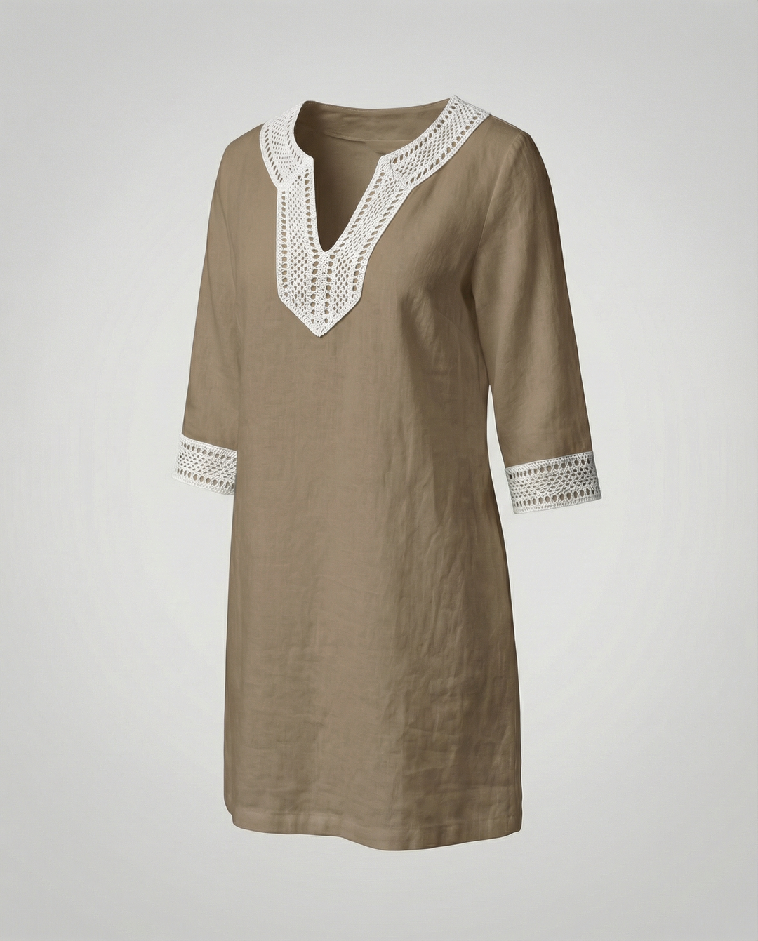 Lässiges Baumwollkleid Damen