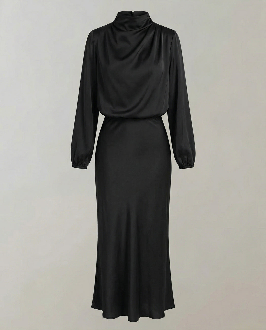 Elegantes Satinkleid Damen