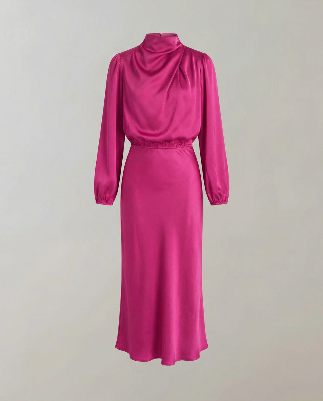 Elegantes Satinkleid Damen