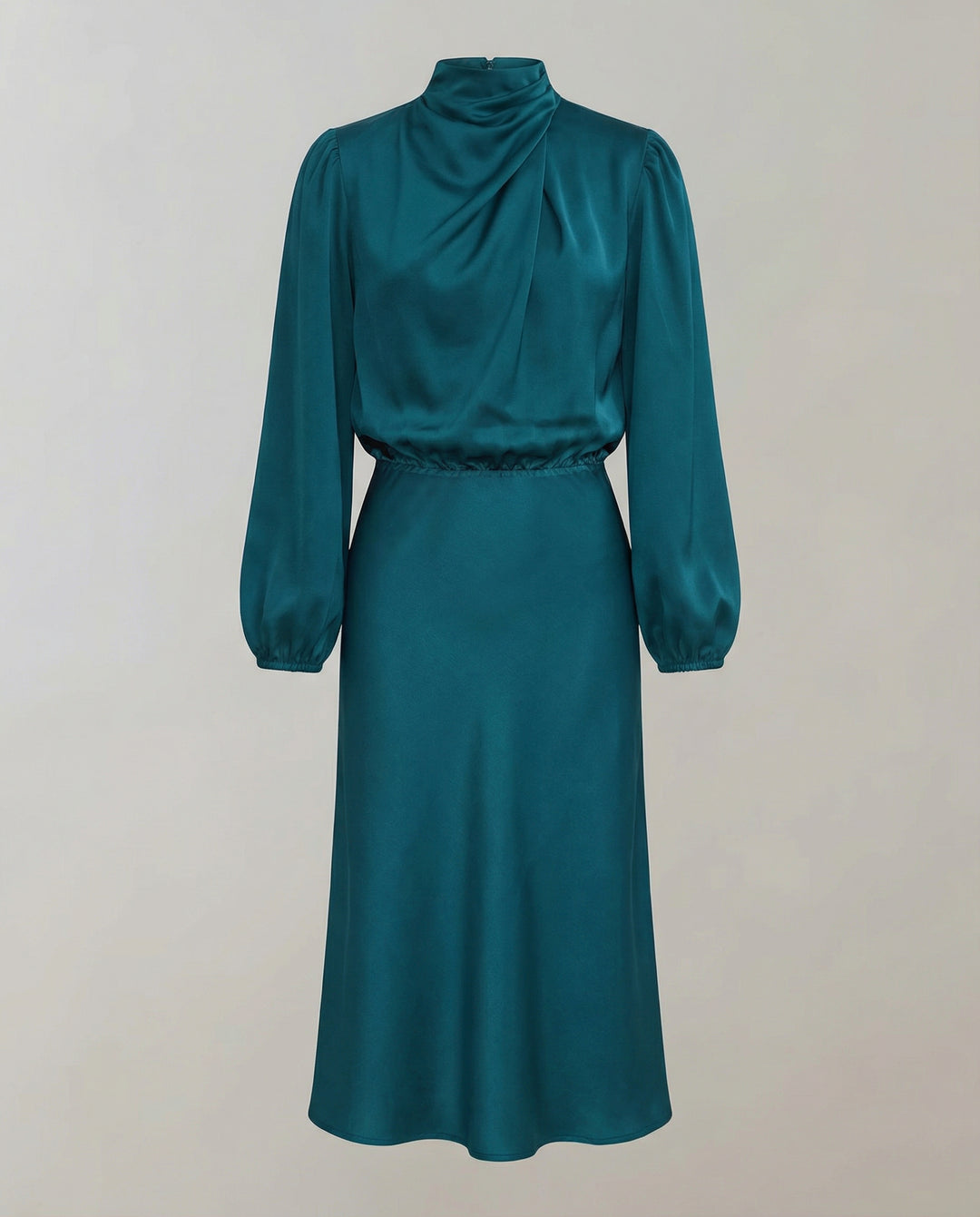 Elegantes Satinkleid Damen