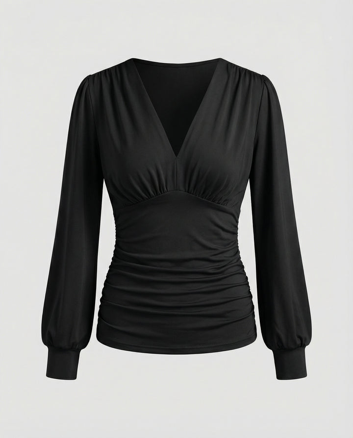 Elegantes Damen V-Neck Top