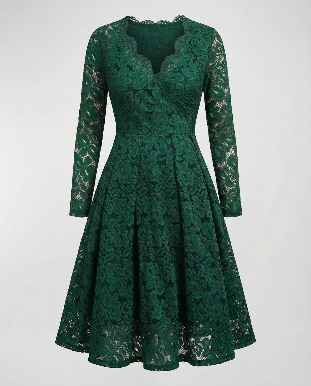 Elegantes Spitzenkleid Damen