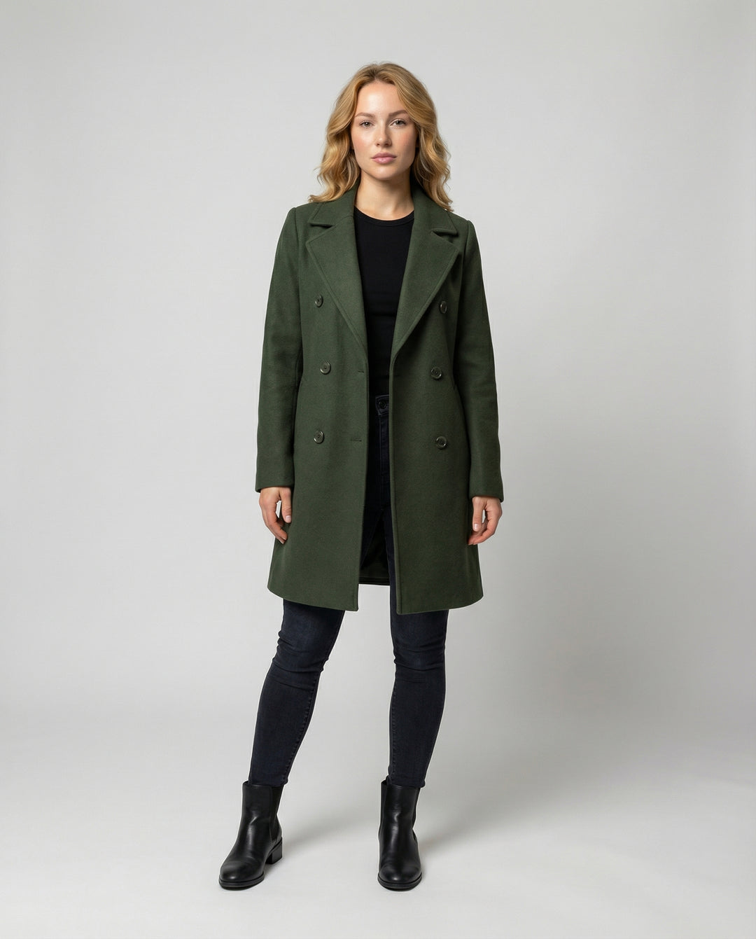 Eleganter Damenmantel Herbst