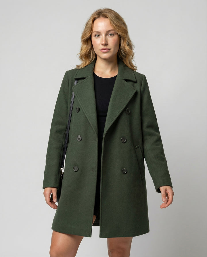 Eleganter Damenmantel Herbst