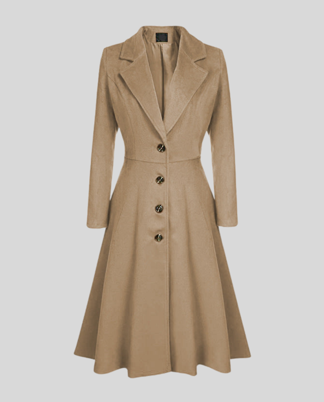 Eleganter Damen Wollmantel Winter