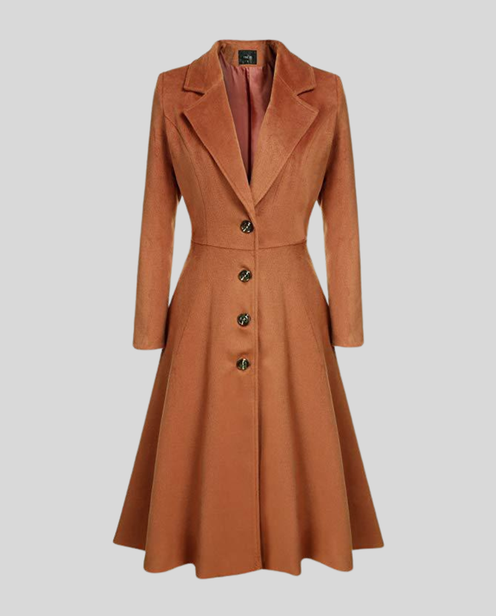 Eleganter Damen Wollmantel Winter