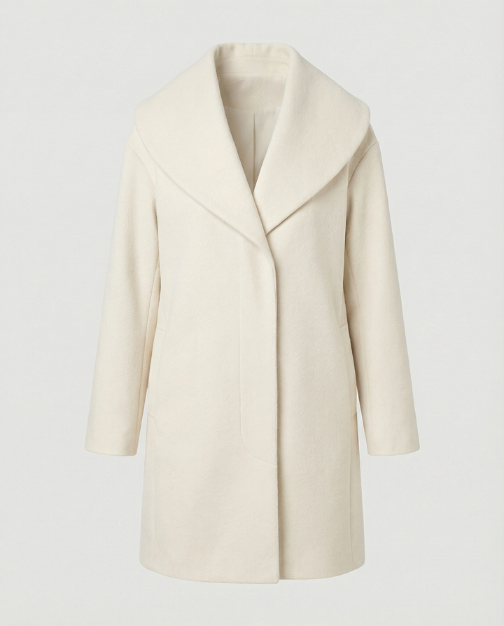 Klassische Gefütterte Winterjacke Damen