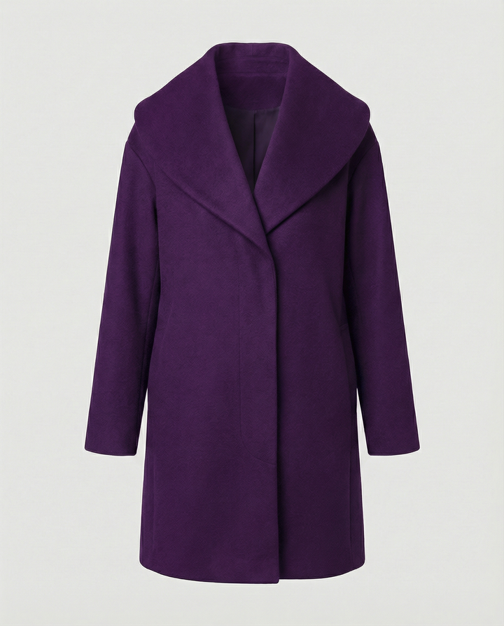 Klassische Gefütterte Winterjacke Damen