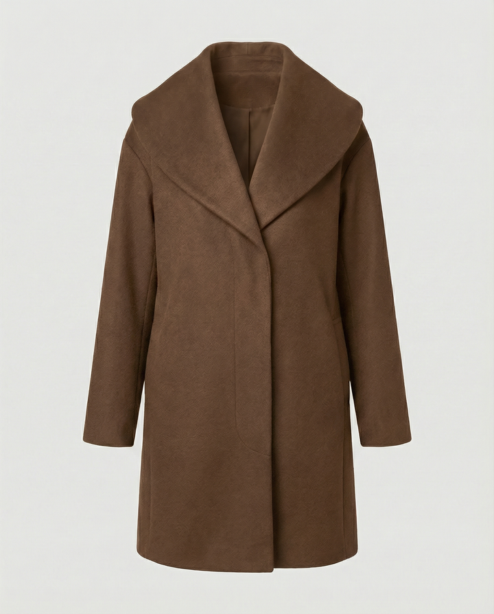 Klassische Gefütterte Winterjacke Damen