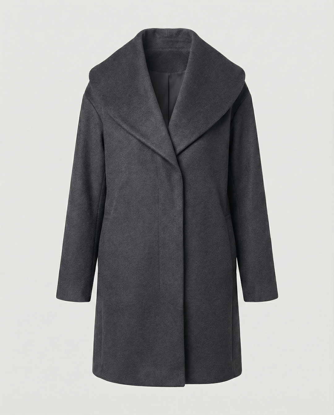 Klassische Gefütterte Winterjacke Damen