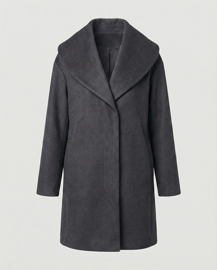Klassische Gefütterte Winterjacke Damen