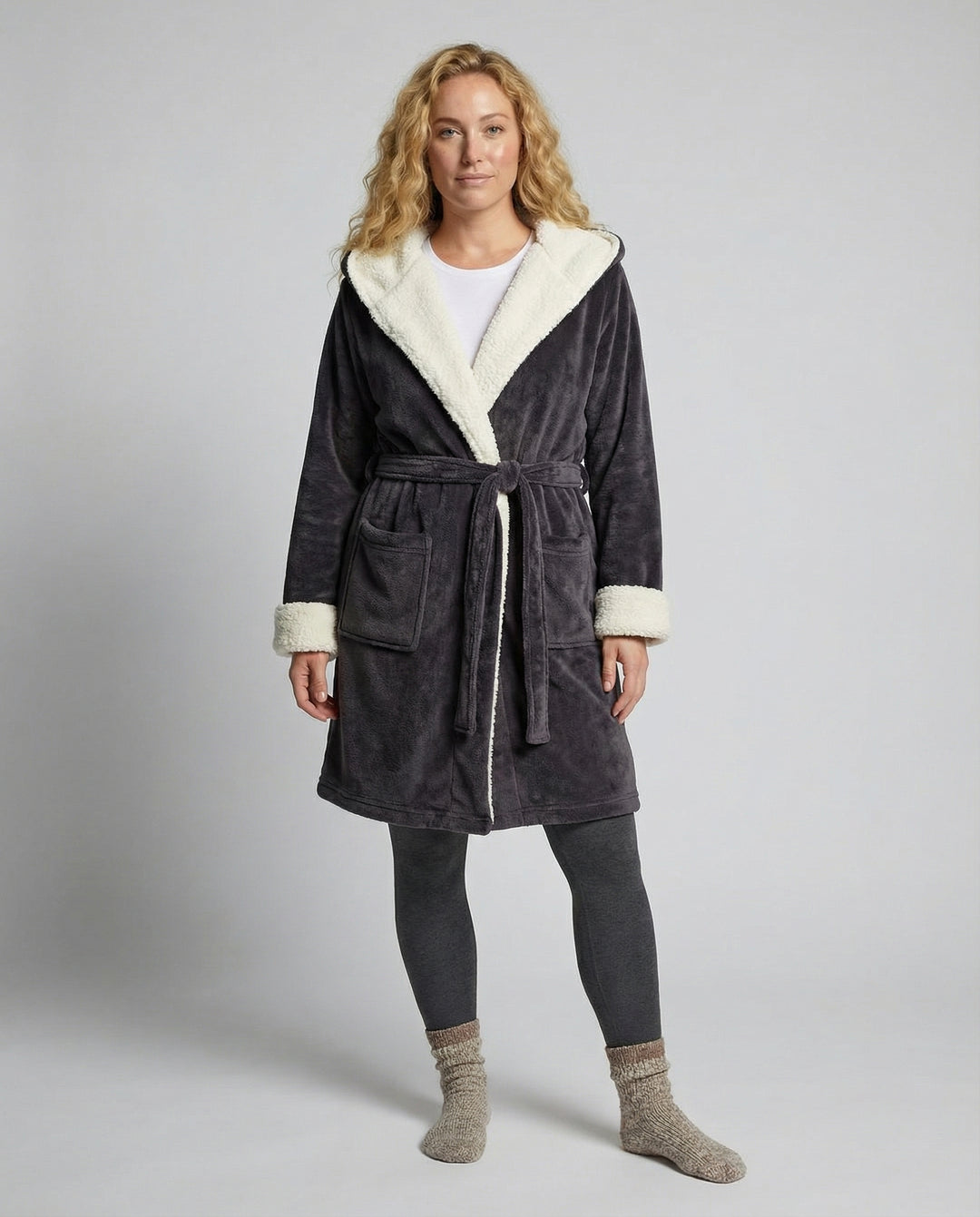 Weicher Luxus Bademantel Damen