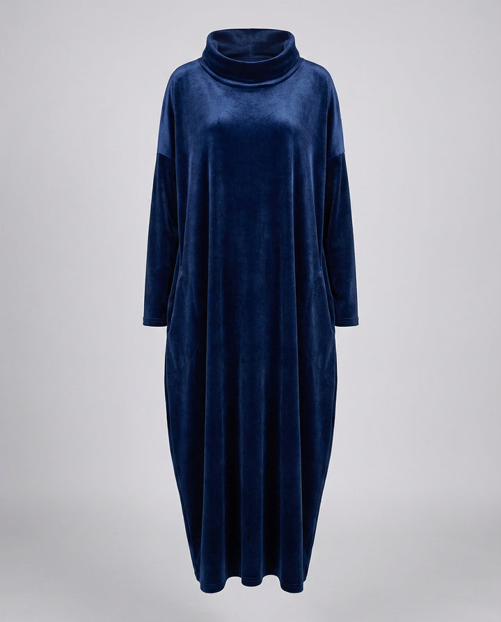 Elegantes Samt Kleid Damen