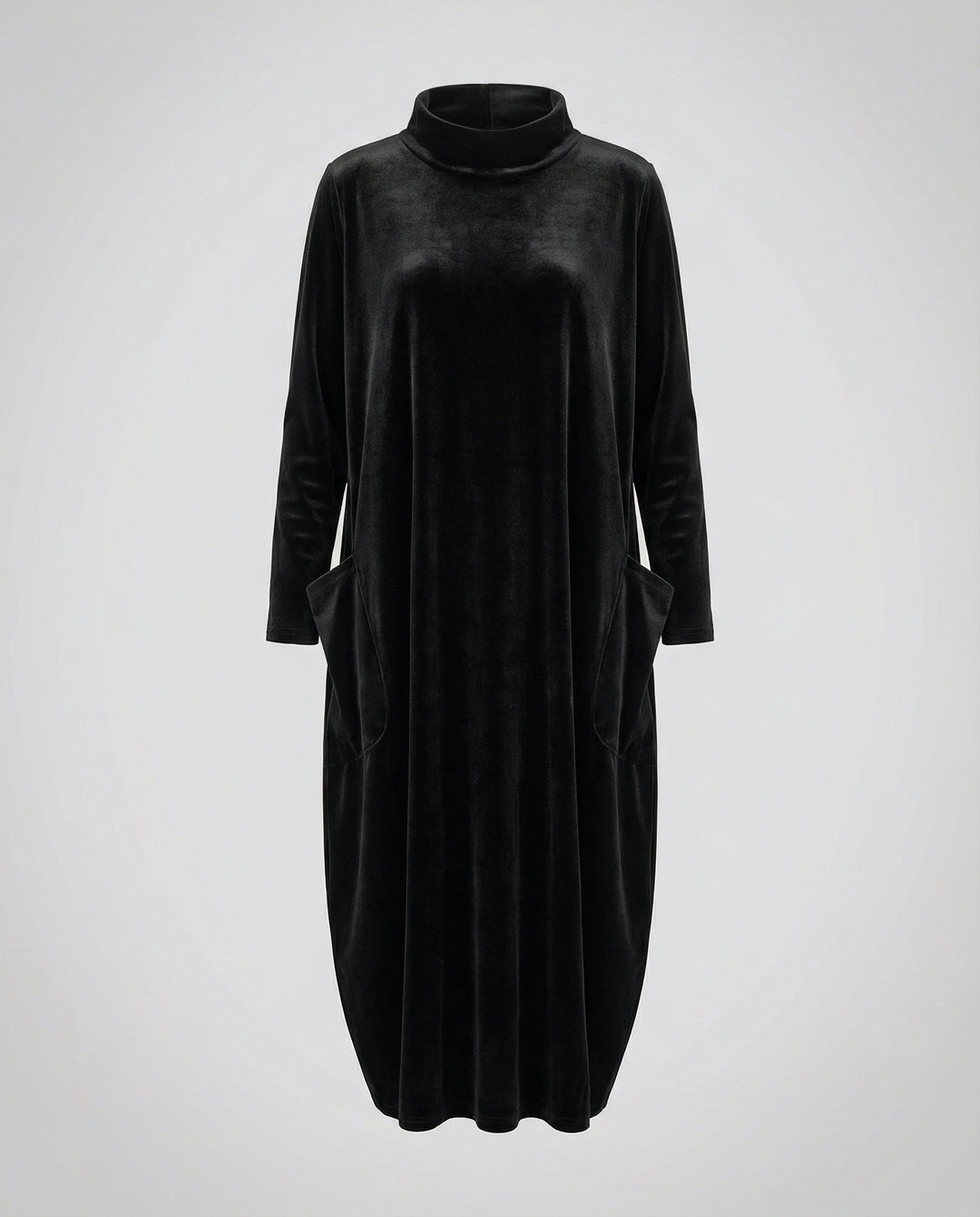 Elegantes Samt Kleid Damen