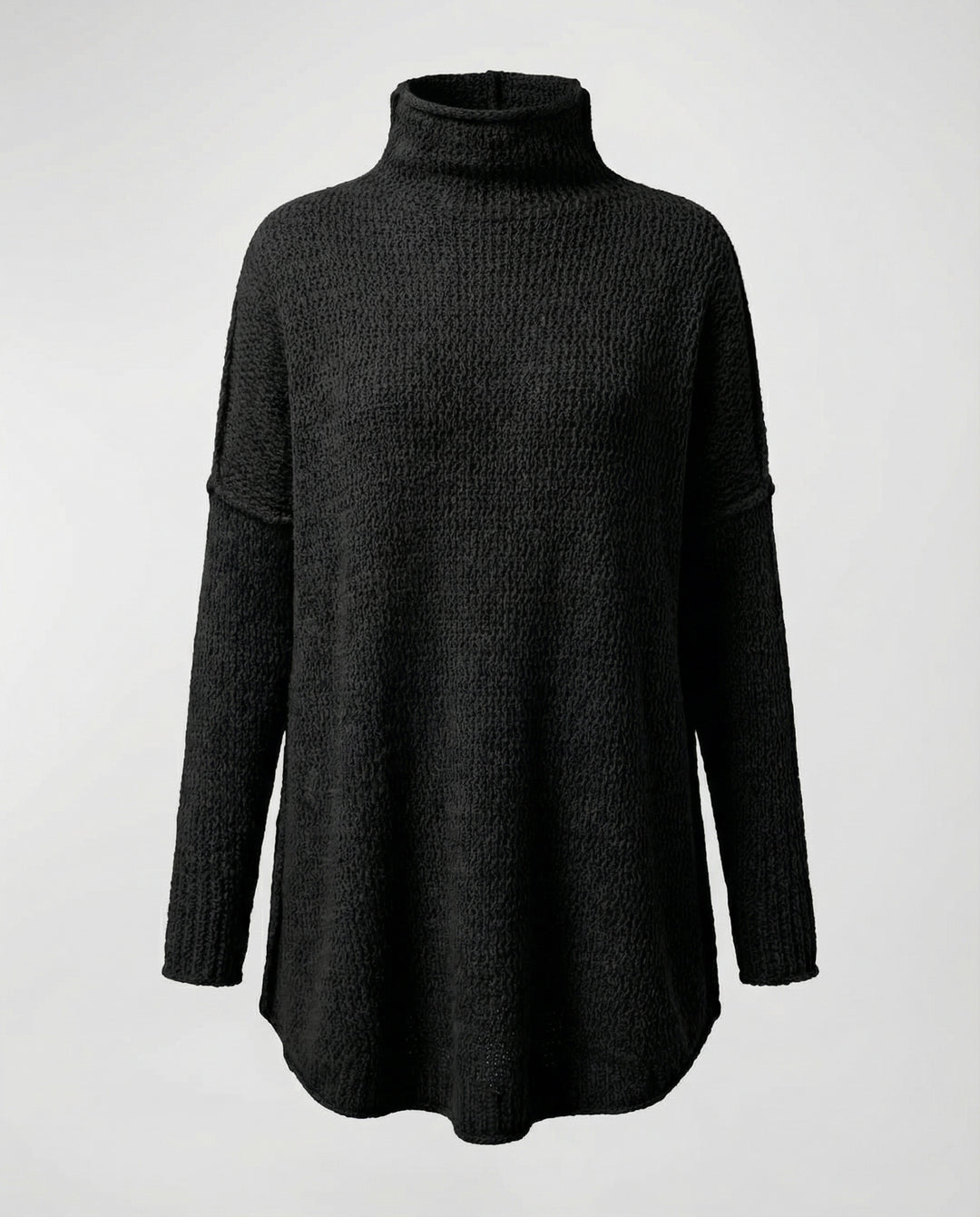 Langer Kuscheliger Strickpullover