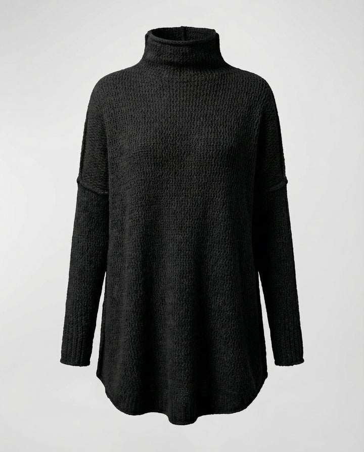 Langer Kuscheliger Strickpullover