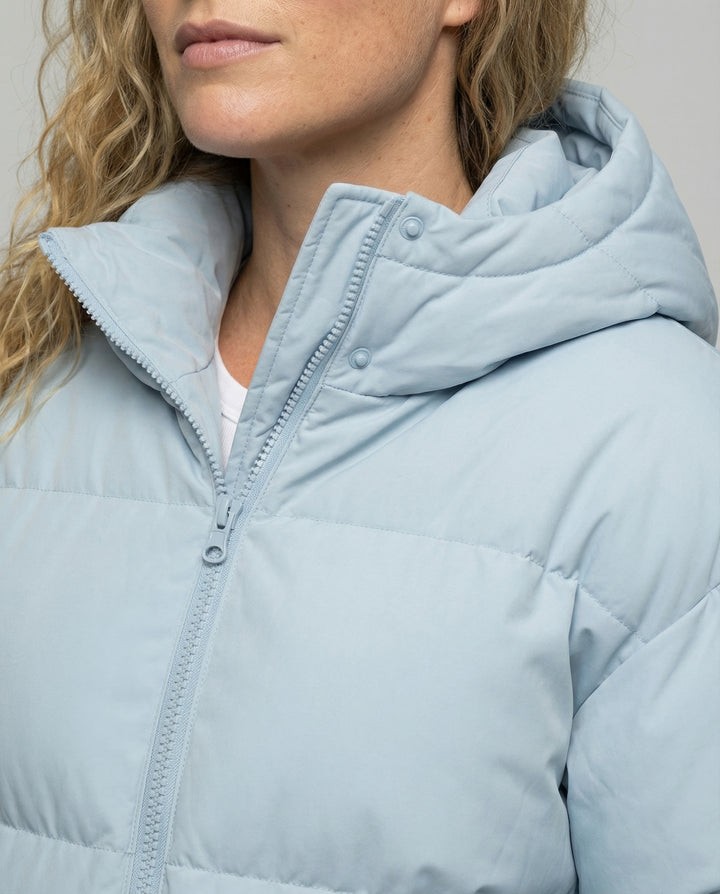 Warme Gepolsterte Jacke Kapuze Damen